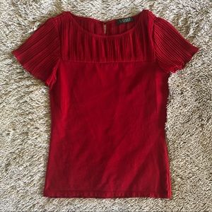 Ralph Lauren Sheer Top Blouse